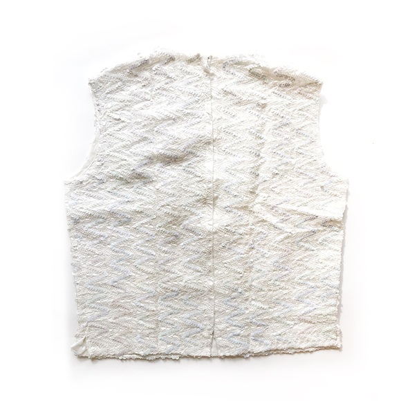 ⚡️Vintage White Sequin Top - Picture 4 of 6